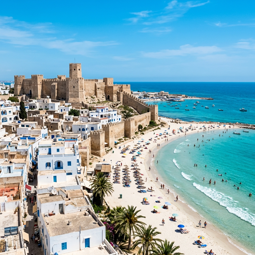 Sousse – historická pevnost u moře